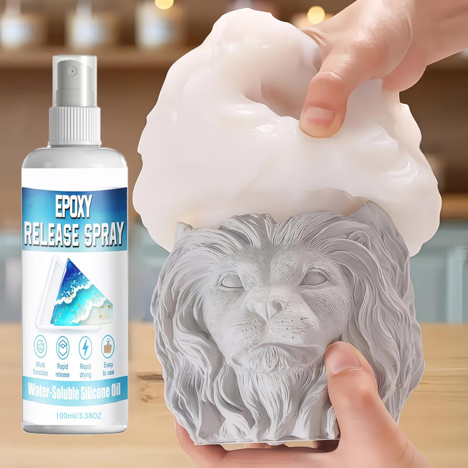 Soap Making Dish - 100ml Silicone Release Spray Epoxy Release