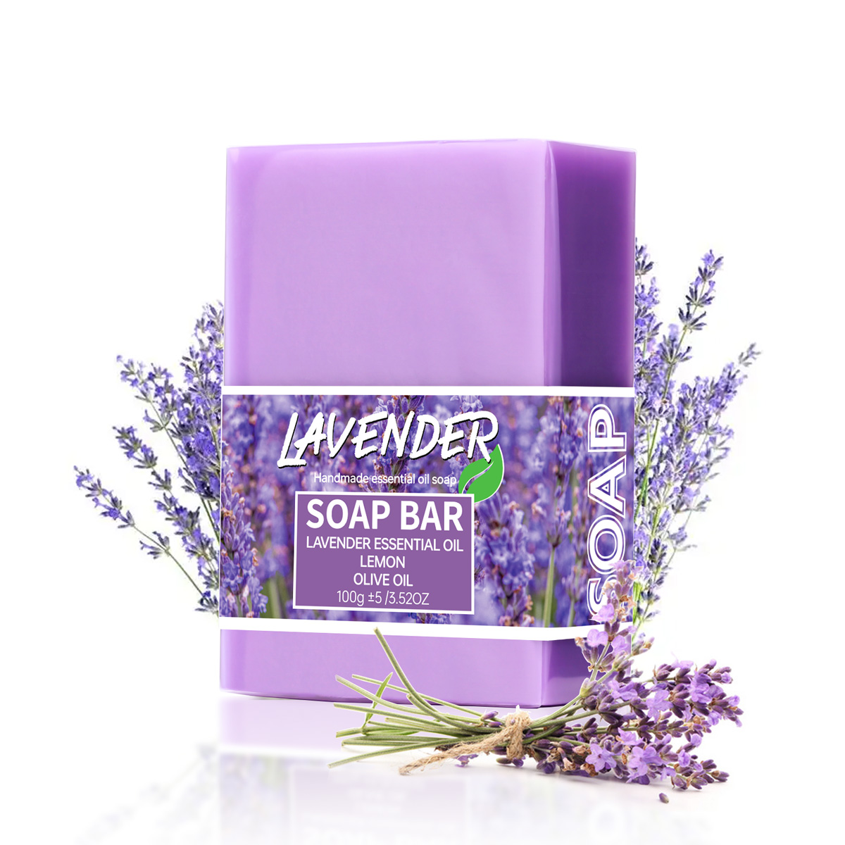 100g Lavender Oil Handmade Gly - огляд і ціна Essential Oil Soap