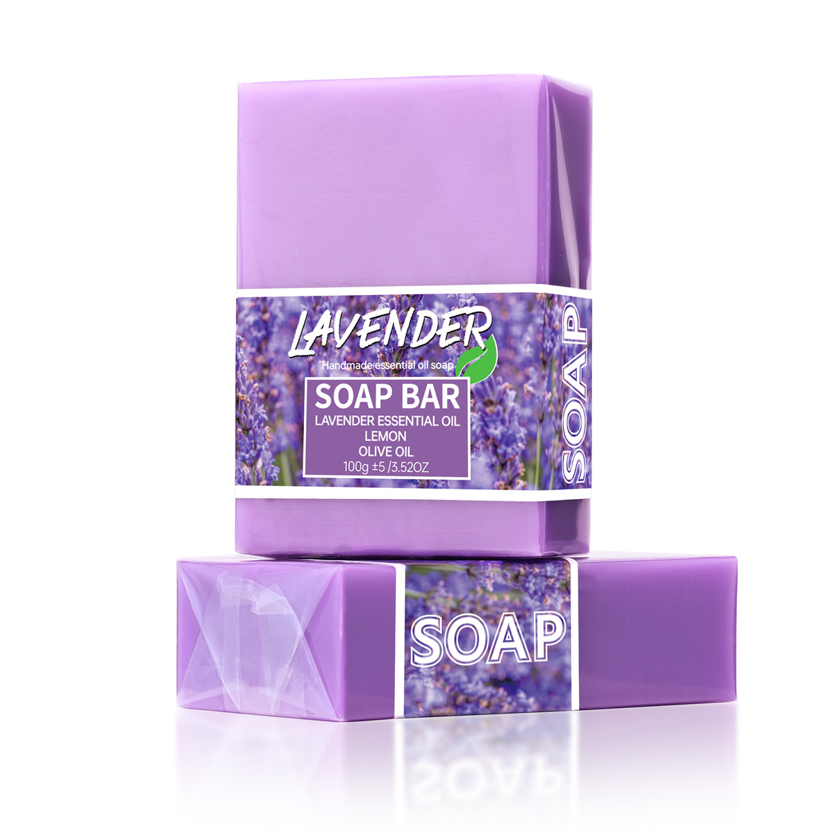 100g Lavender Oil Handmade Gly - огляд і ціна Essential Oil Soap