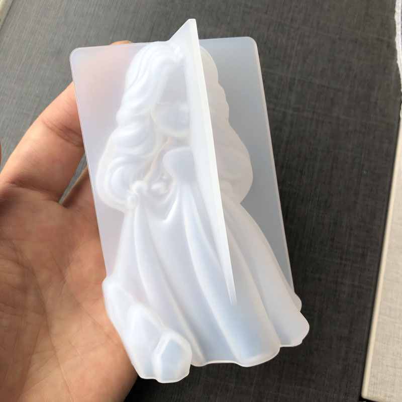 3D Cute Princess Silicone Cand - огляд і ціна Soap Making Dish