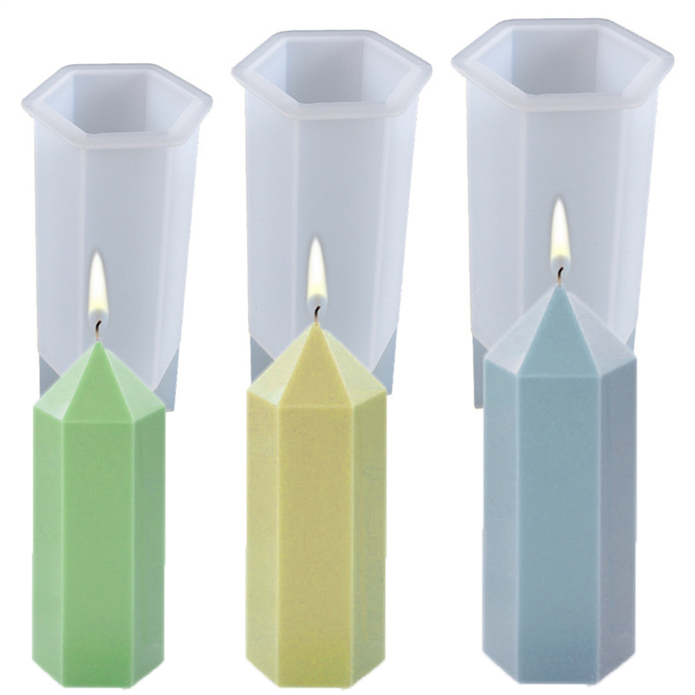 3D Hexagonal Column Candle Mol - огляд і ціна Soap Making Business