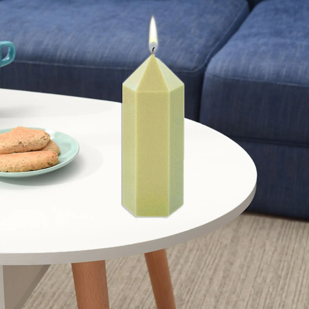 3D Hexagonal Column Candle Mol - огляд і ціна Soap Making Business