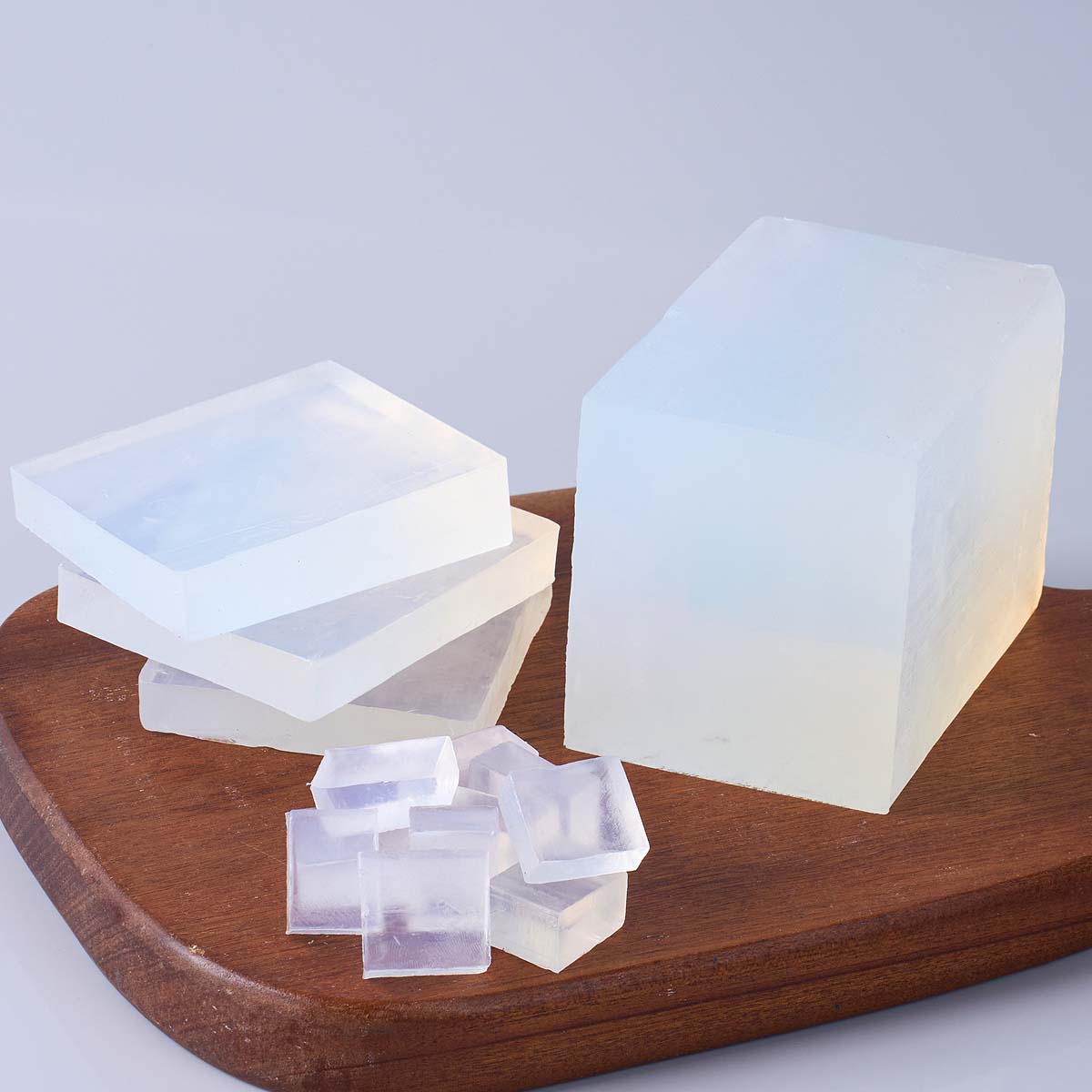 1000g Clear White Soap Base DI - огляд і ціна Soap Making Raw Material