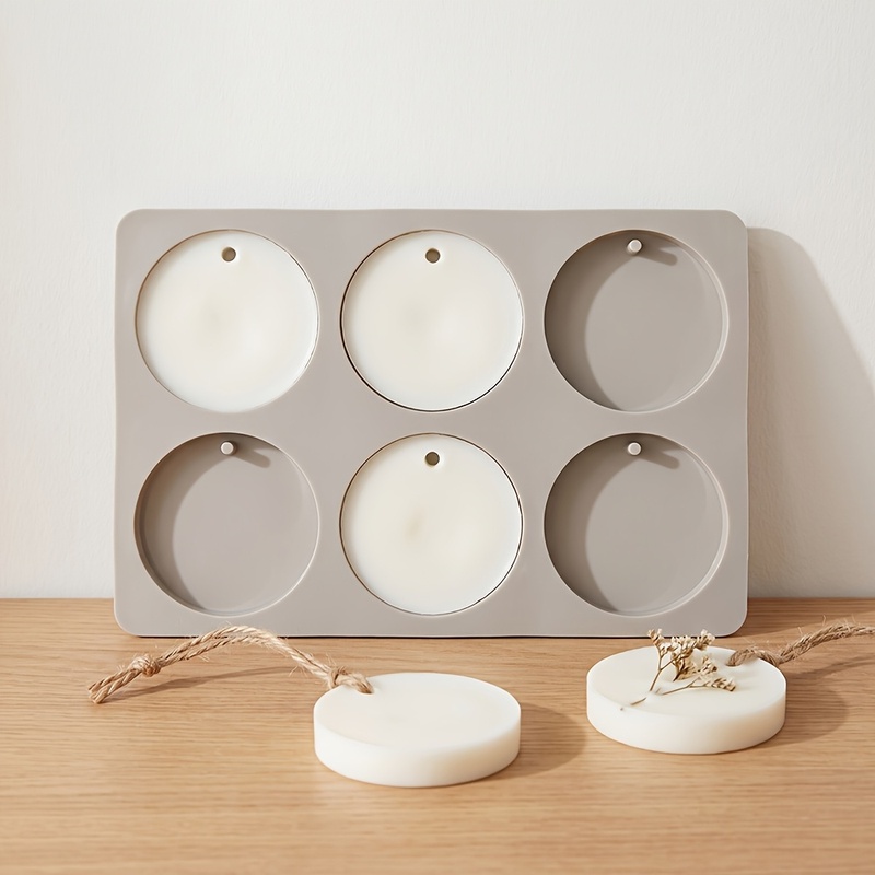 6-Cavity Round Tag Silicone Mo - огляд і ціна Soap Making Ideas