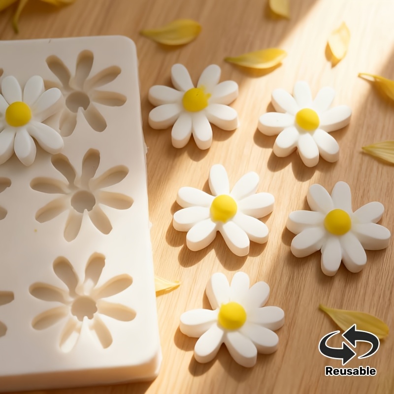 1pc 3D Daisy Sunflower Silicon - огляд і ціна Soap Making Dish