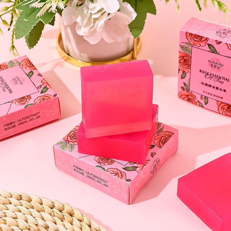 Rose essential oil soap, wash  - огляд і ціна Essential Oil Soap
