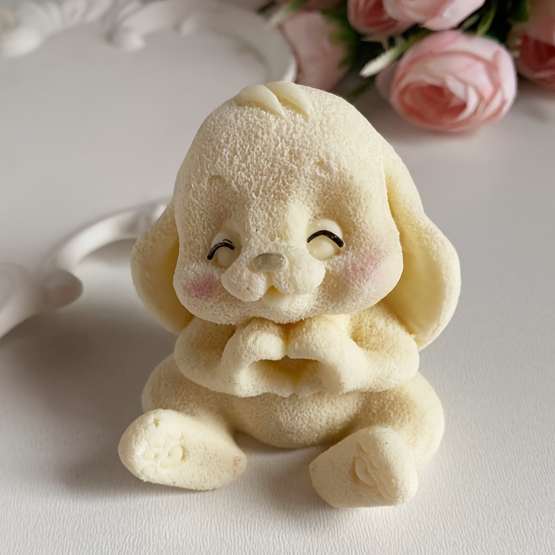 1pc Adorable Rabbit Resin Sili - огляд і ціна Soap Making Dish