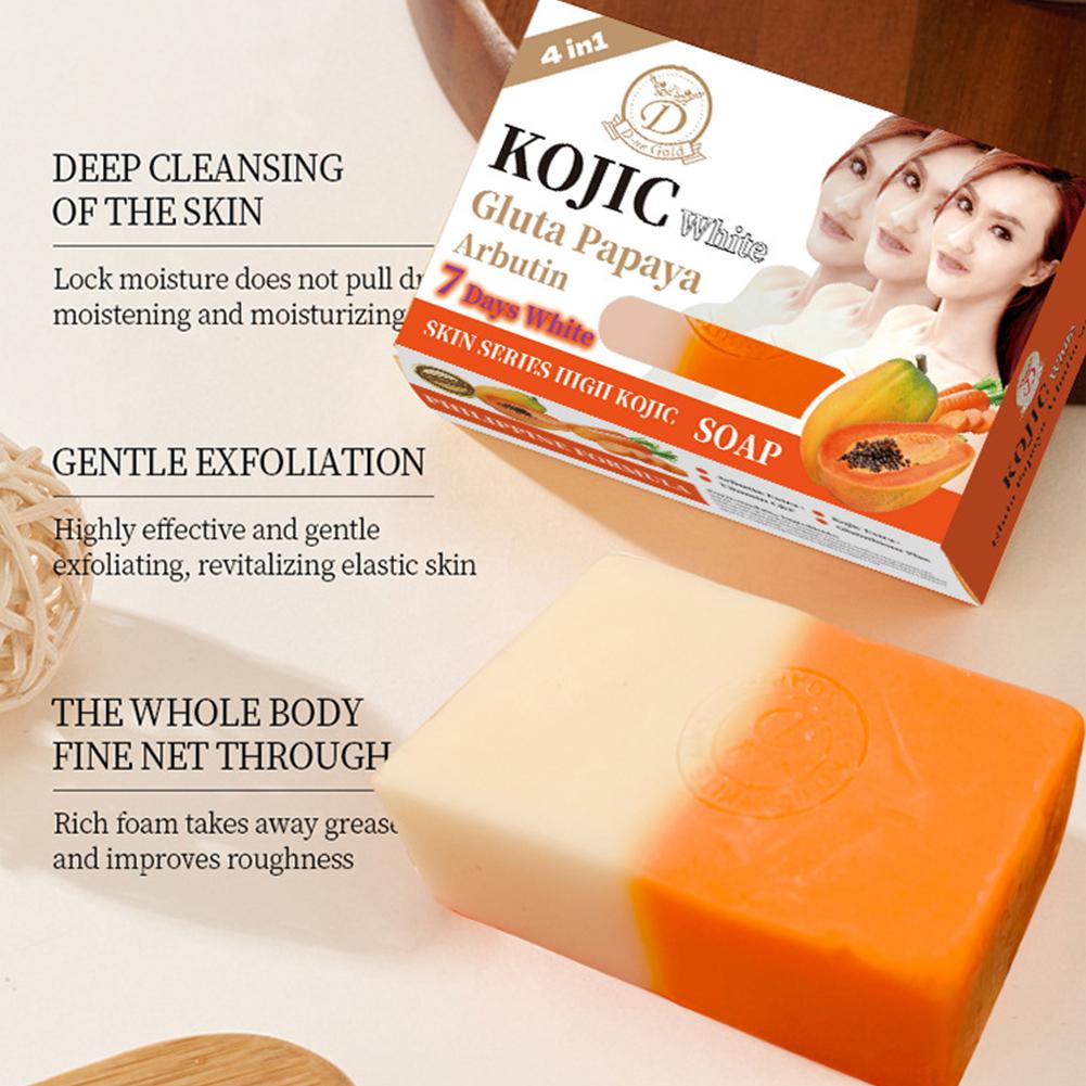 160g Papaya Kojic Acid Essenti - огляд і ціна Essential Oil Soap