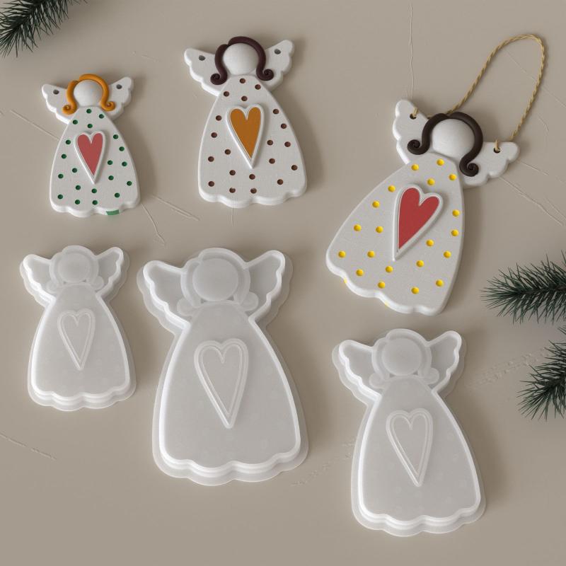 Love Angel Gypsum Mold Candle  - огляд і ціна Soap Making Dish