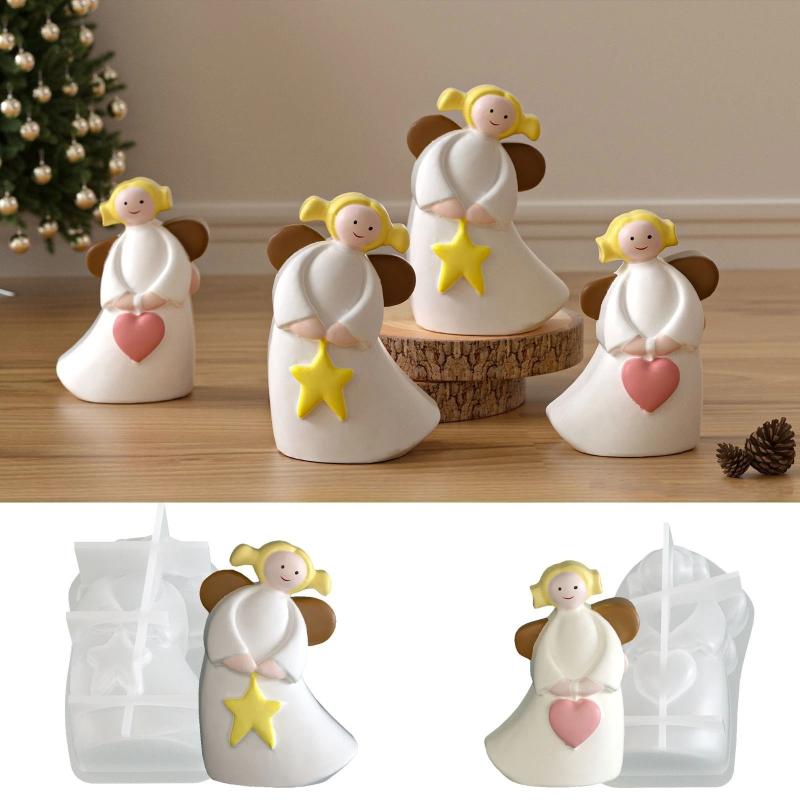 Love Angel Gypsum Mold Candle  - огляд і ціна Soap Making Dish