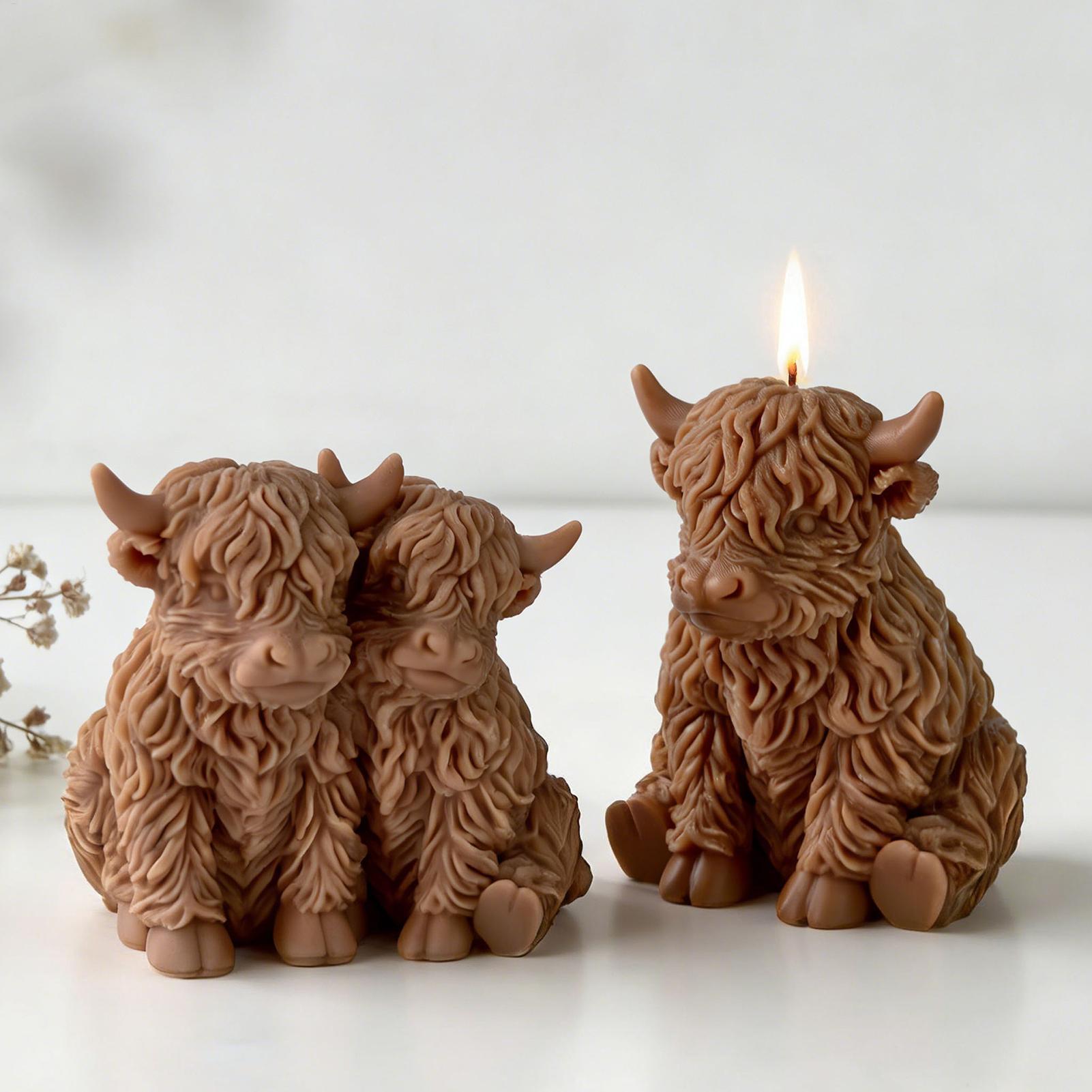 Highland Cow Silicone Mold Reu - огляд і ціна Soap Making Equipment For Beginners