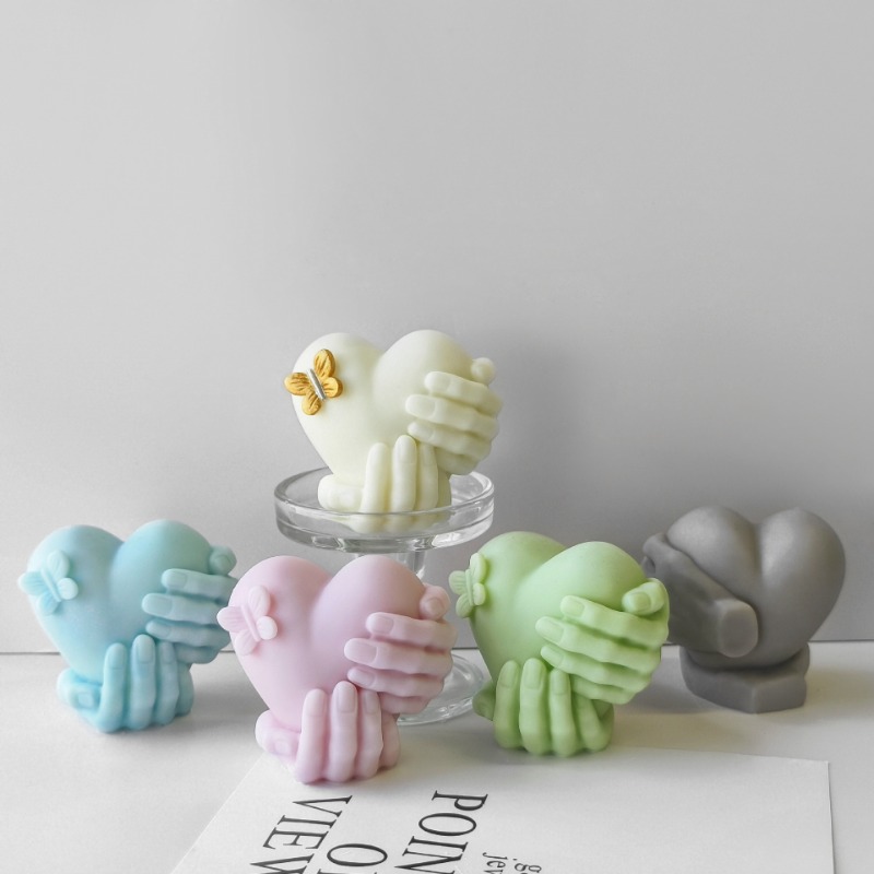 Hand Hold Love Silicone Candle - огляд і ціна Soap Making Business