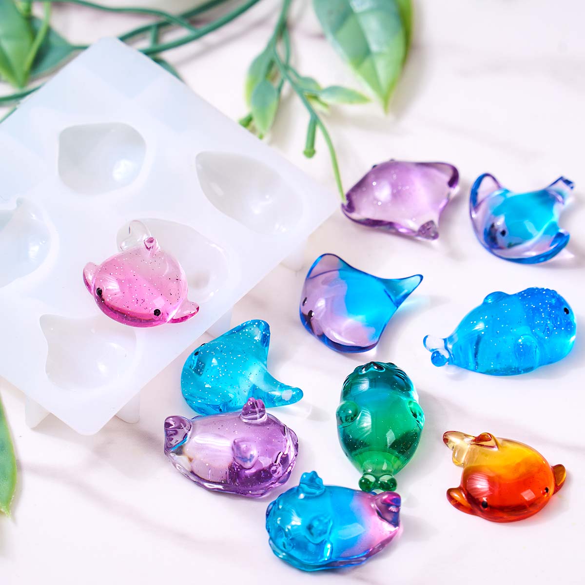 3D Healing Kawaii Manta Ray Wh - огляд і ціна Soap Making Dish
