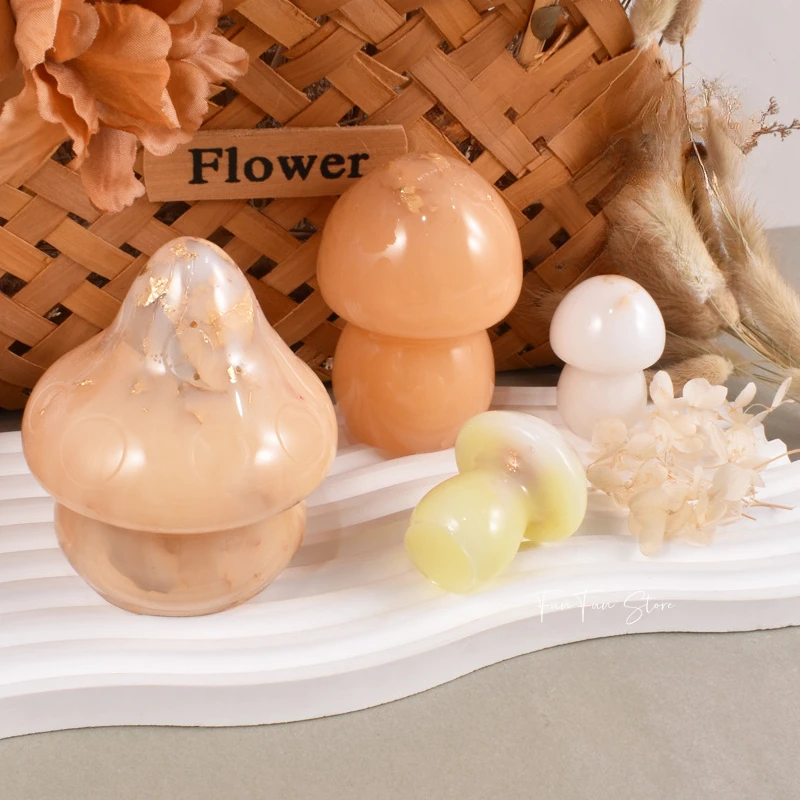 3D Mushroom Candle Silicone Mo - огляд і ціна Soap Making Equipment For Beginners