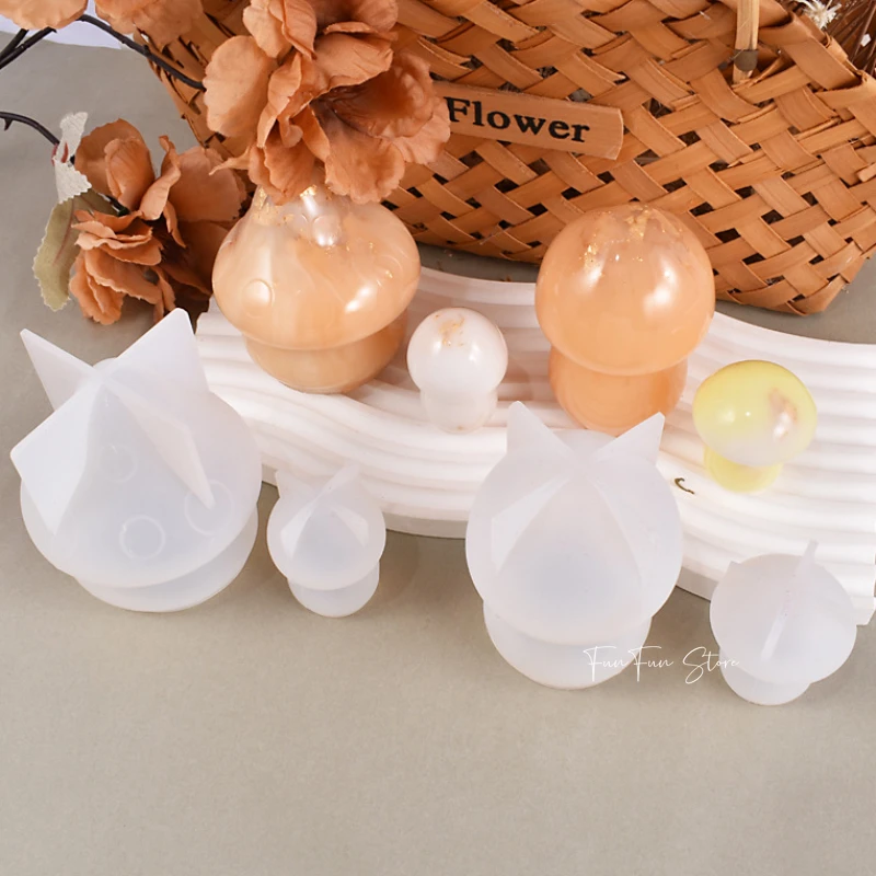 3D Mushroom Candle Silicone Mo - огляд і ціна Soap Making Equipment For Beginners