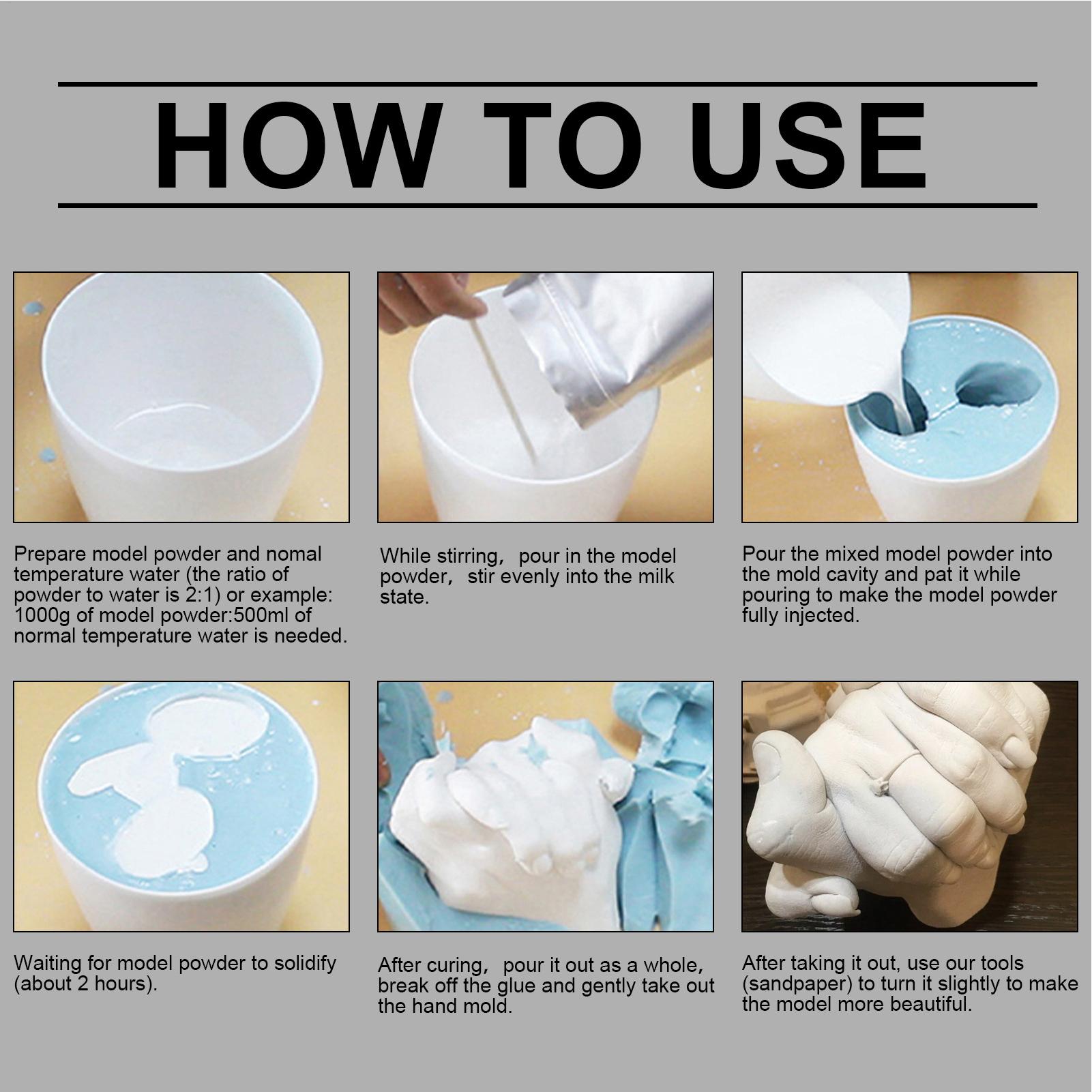 Baby Hand And Foot Casting Kit - огляд і ціна Soap Making Equipment For Beginners