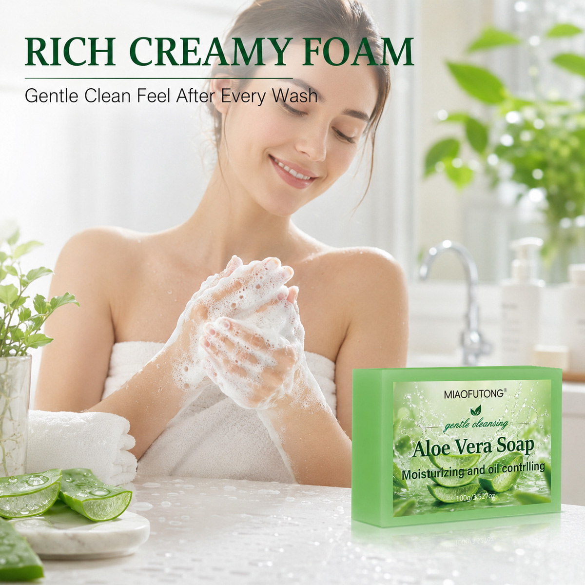 4 In 1 Aloe Vera Handmade Esse - огляд і ціна Essential Oil Soap