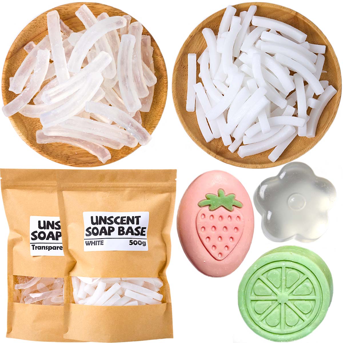 500g Glycerin Soap Base DIY Ha - огляд і ціна Soap Making Raw Material