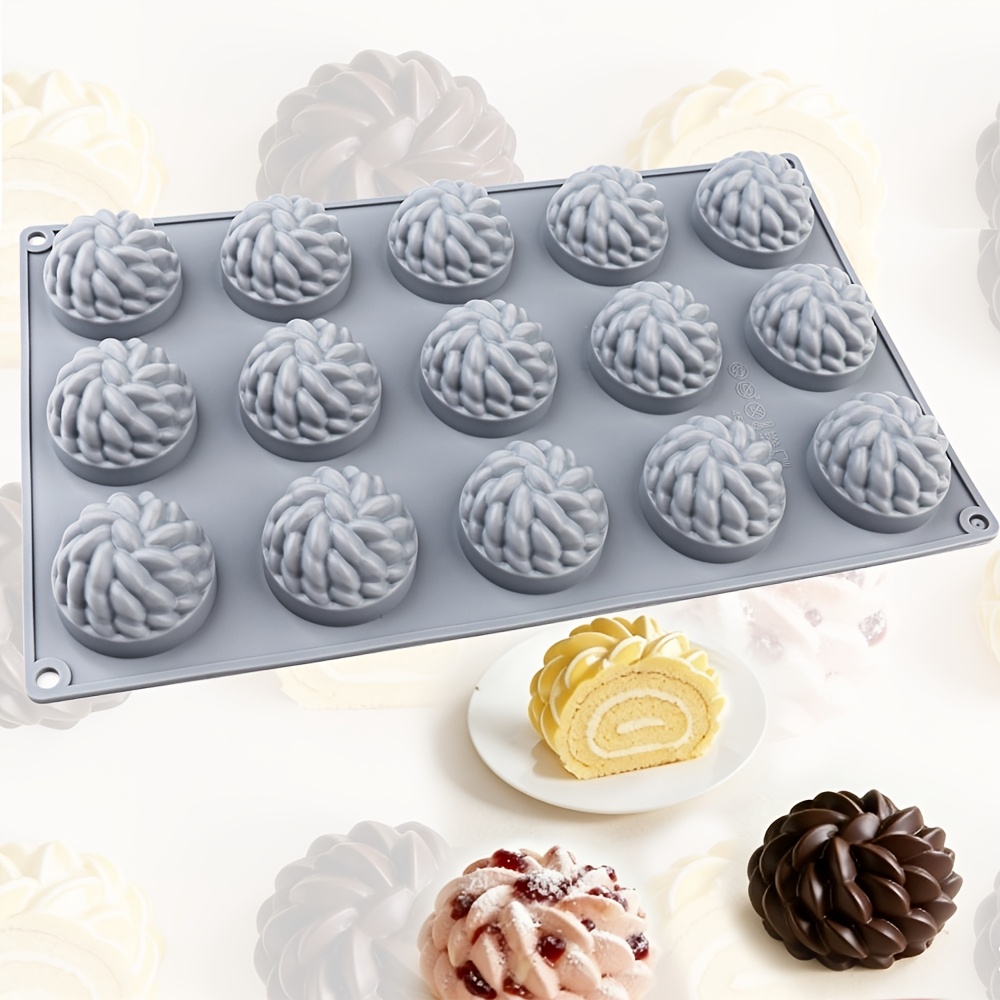 1Pc Cake Mold Santa Ana Floral - огляд і ціна Soap Making Raw Material