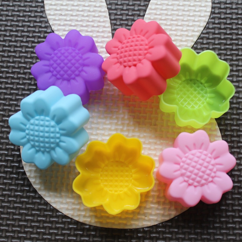 6 Pcs Set Non-Stick Flower Des - огляд і ціна Soap Making Dish