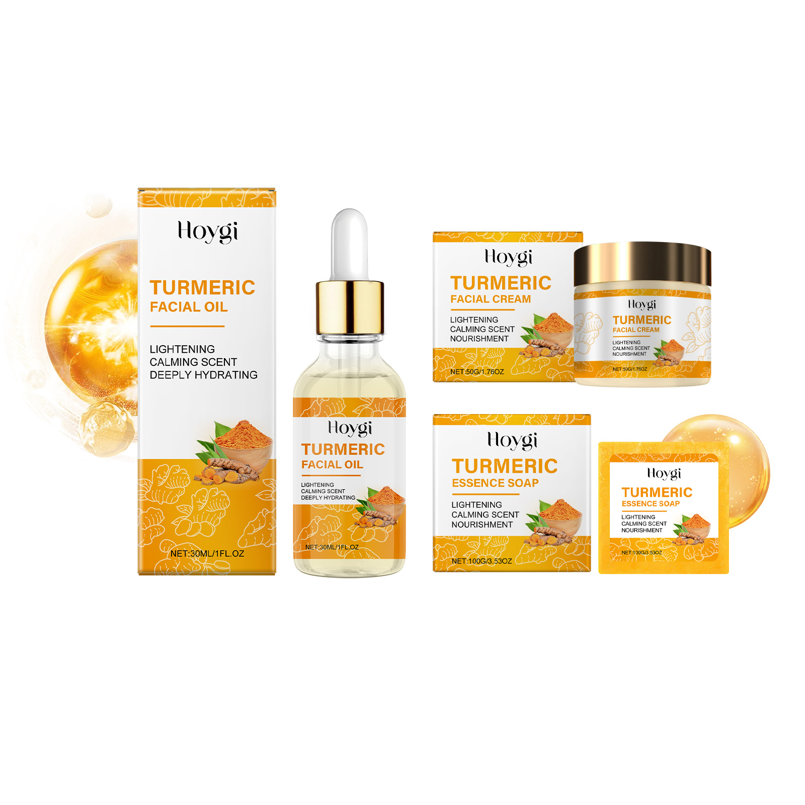 Turmeric Skincare Set Body Soa - огляд і ціна Essential Oil Soap