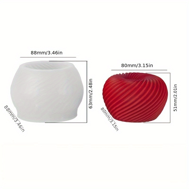 A trendy red apple silicone mo - огляд і ціна Soap Making Dish