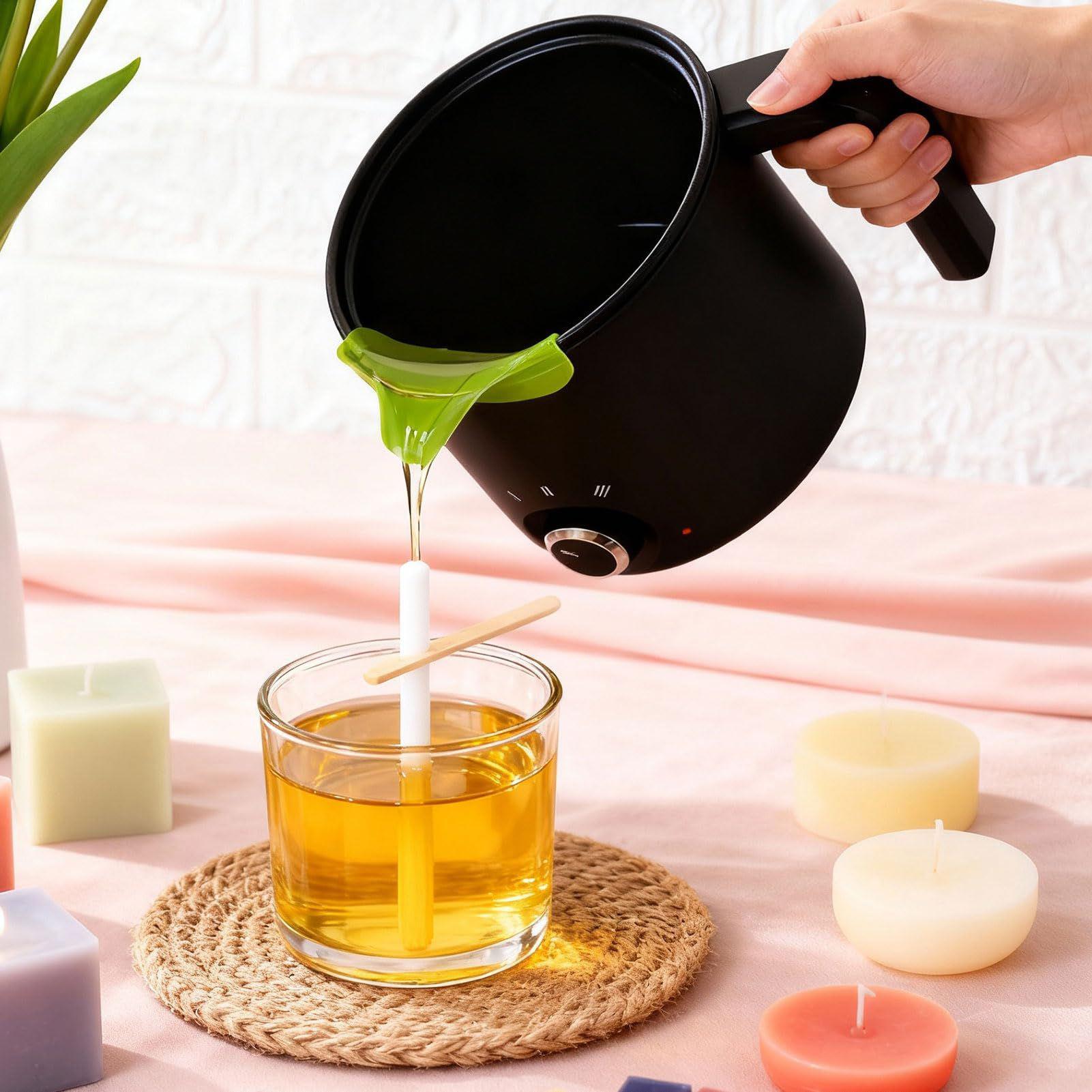 Candle Wax Melting Pot 1.5L La - огляд і ціна Soap Making Equipment For Beginners