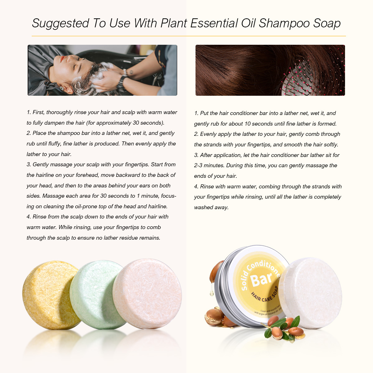 Plant Essential Oil Hair Condi - огляд і ціна Essential Oil Soap