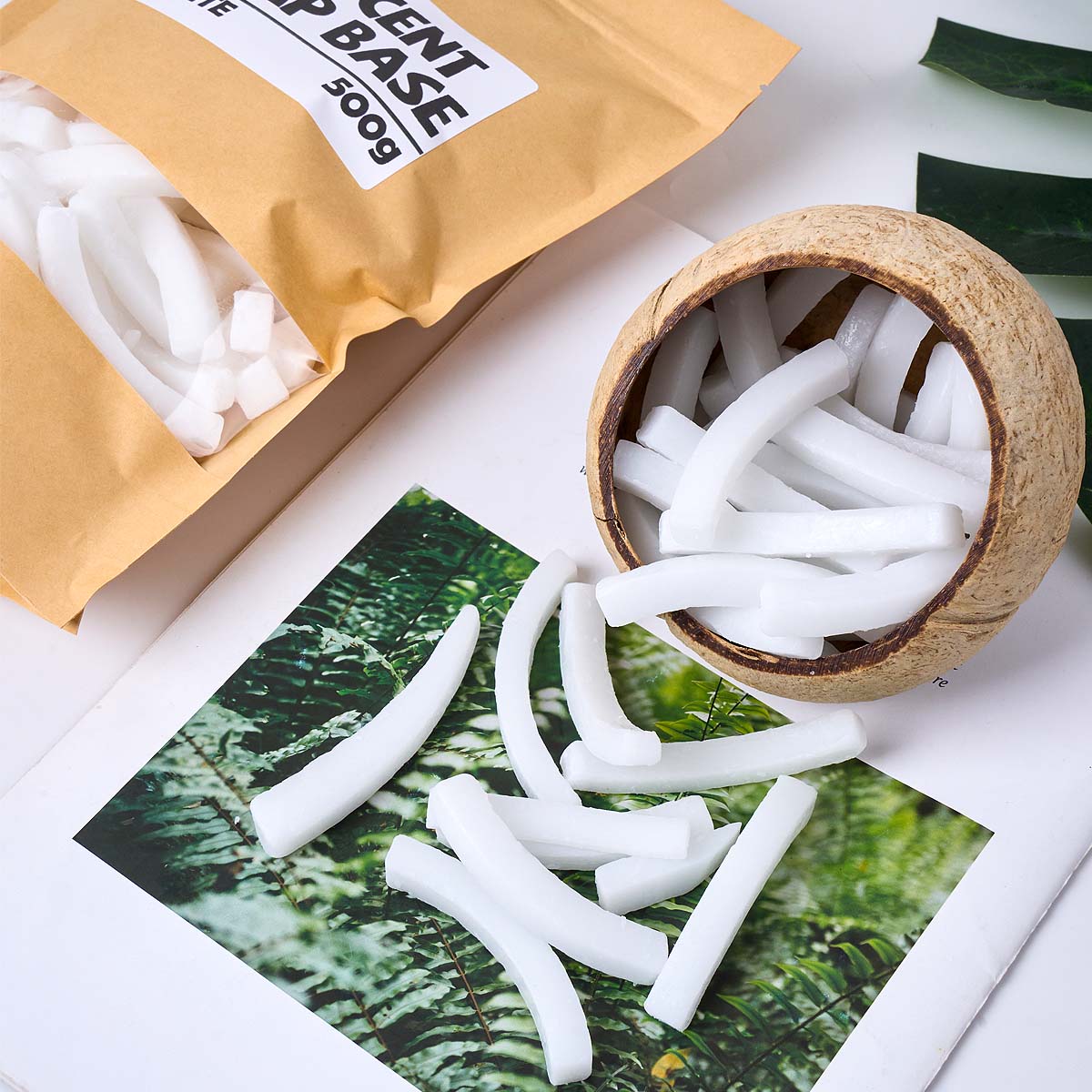 500g Transparent White Color S - огляд і ціна Soap Making Raw Material