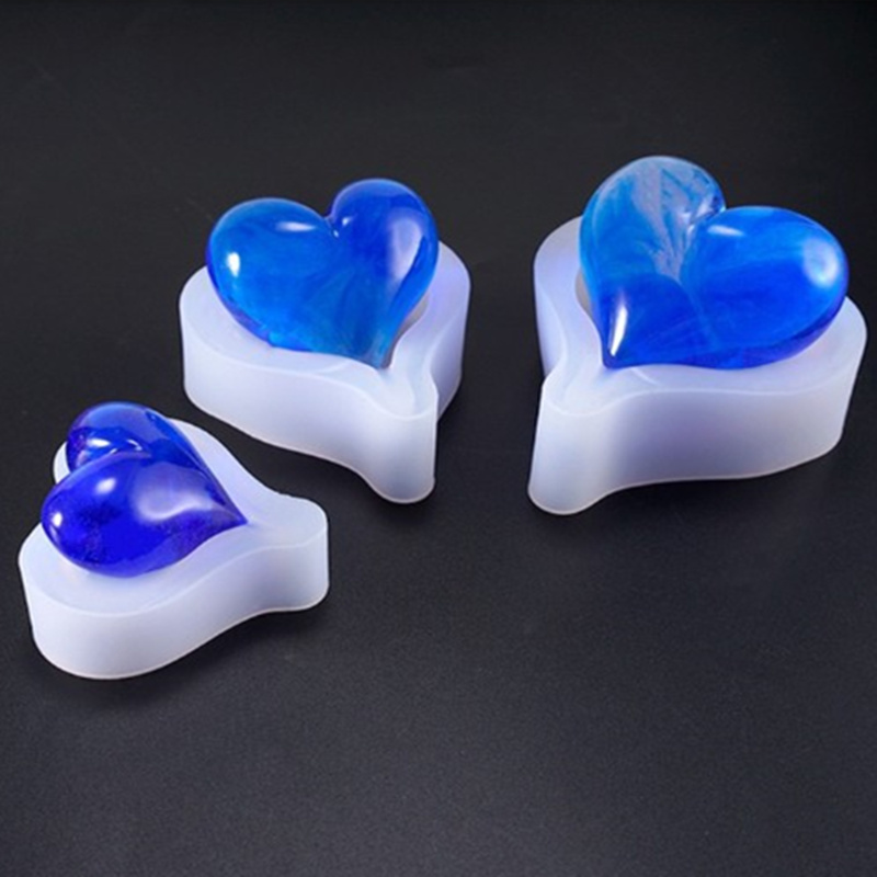 1PCS 3D Heart Shape Silicone M - огляд і ціна Soap Making Business