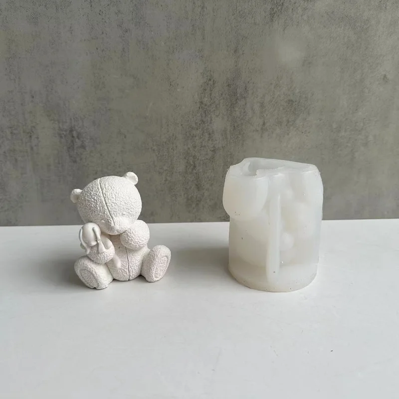 Woven Bear Candle Silicone Mol - огляд і ціна Soap Making Business