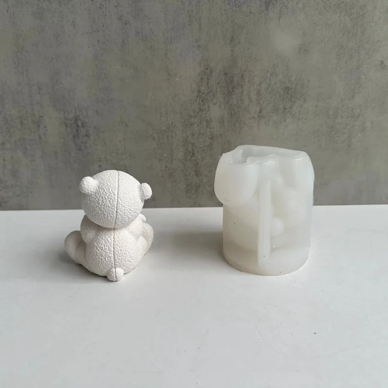 Woven Bear Candle Silicone Mol - огляд і ціна Soap Making Business