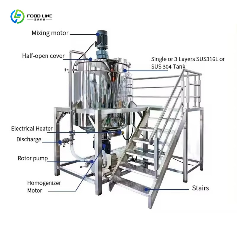 Multifunctional 1000L Mixing T - огляд і ціна Soap Making Machine Price
